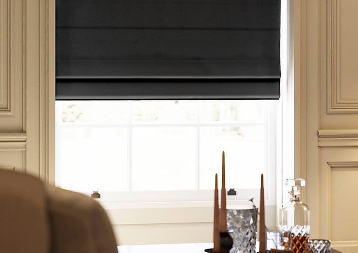 Norleigh, Noir - Twist&Fit Roman Blind - Image 5